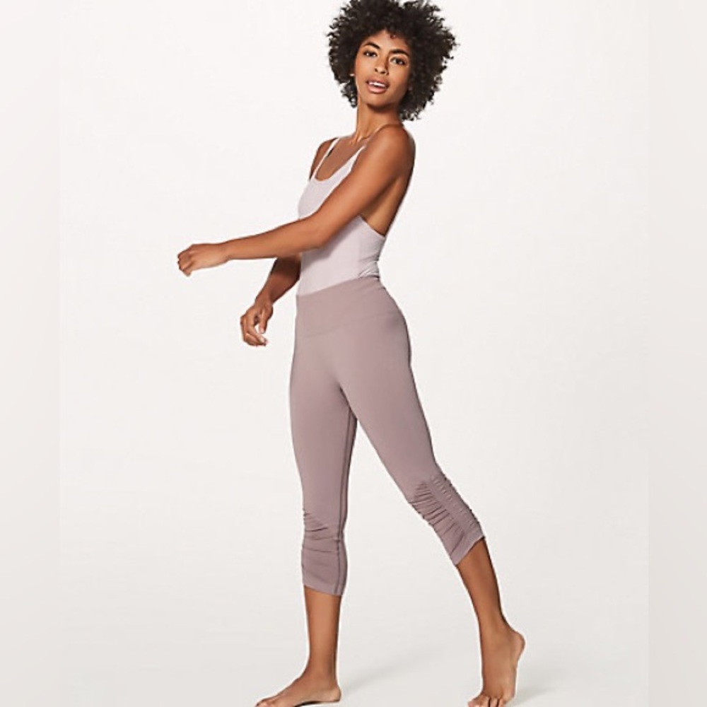 Lululemon x Taryn Toomey awakening cropped leggings